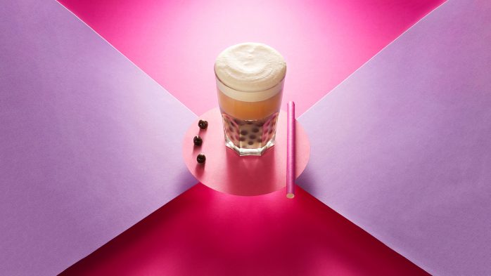 Create A Delicious Bubble Tea With Lychee-Infused Cream Using Smartwhip.