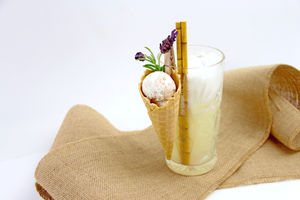 lavendel pisco sour
