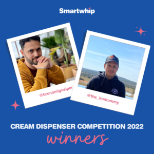 Winners of the cream dispenser competition 2022