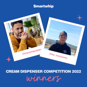 Ganadores del concurso de dispensadores de crema 2022