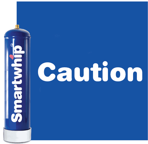 Smartwhip cylinder caution